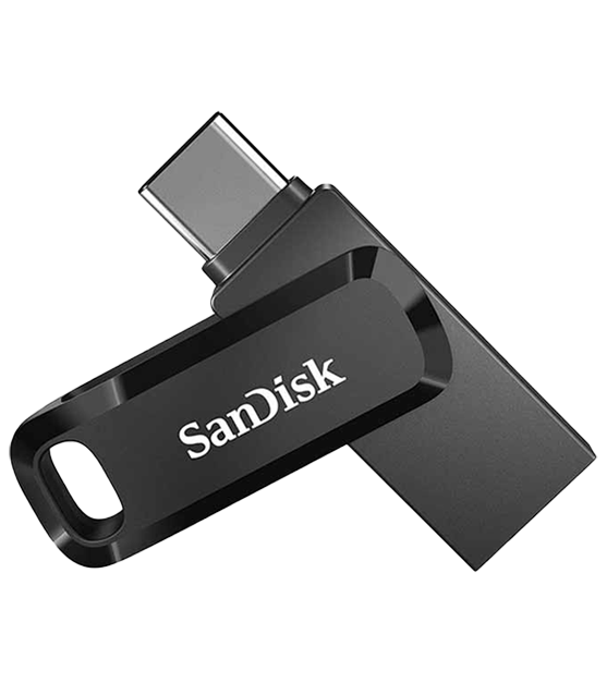 اصلی فلش مموری سن دیسک مدل Ultra Dual Drive Go DDC3 ظرفیت 128 گیگابایت USB 3.2 و USB Type C سرعت 400MB/s - Image 1