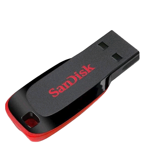 عکس-اصلی فلش مموری سن دیسک مدل Cruzer Blade CZ50 ظرفیت 16 گیگابایت USB 2.0 - Image 1